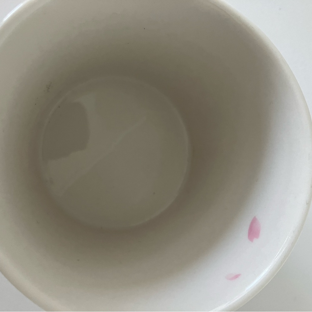 Starbucks Japan  Sakura 2020 Cherry Blossom 12 Oz Mug Teal Handle 12 Oz - Picture 4 of 5